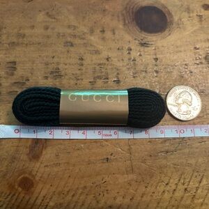 Gucci Black Shoelaces